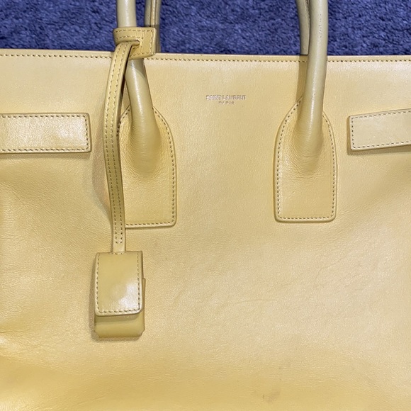 Saint Laurent yellow bag - Picture 5 of 11